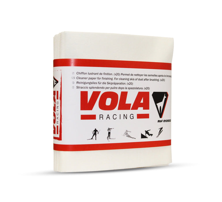 Wipes for finishing and cleaning