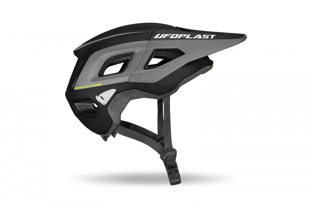 DEFCON THREE MOUNTAINBIKE-HELM SCHWARZ UND GRAU