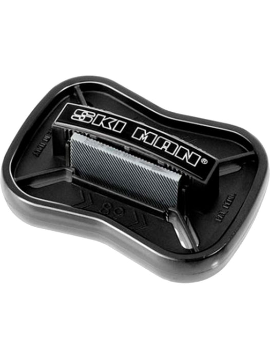 Ski Mann leicht scharf