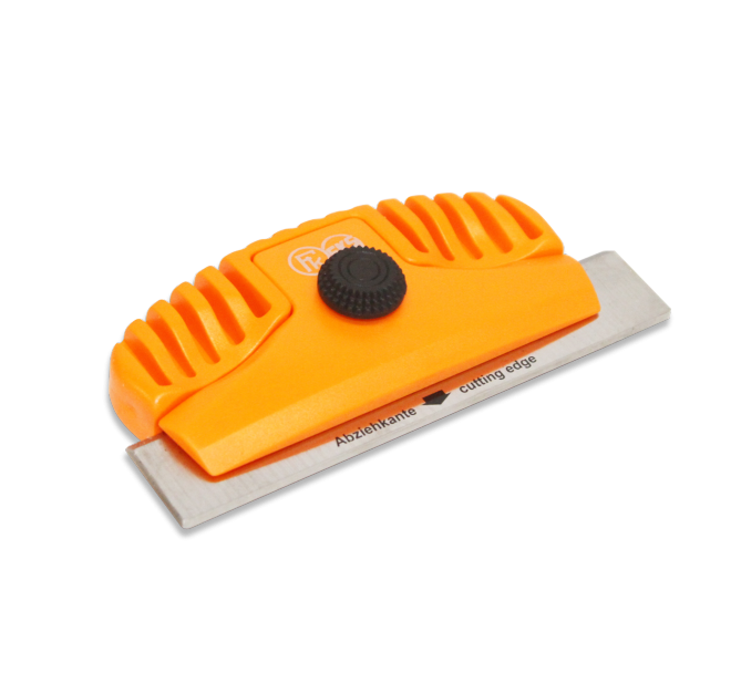 Metallplanimeter + Schaber
