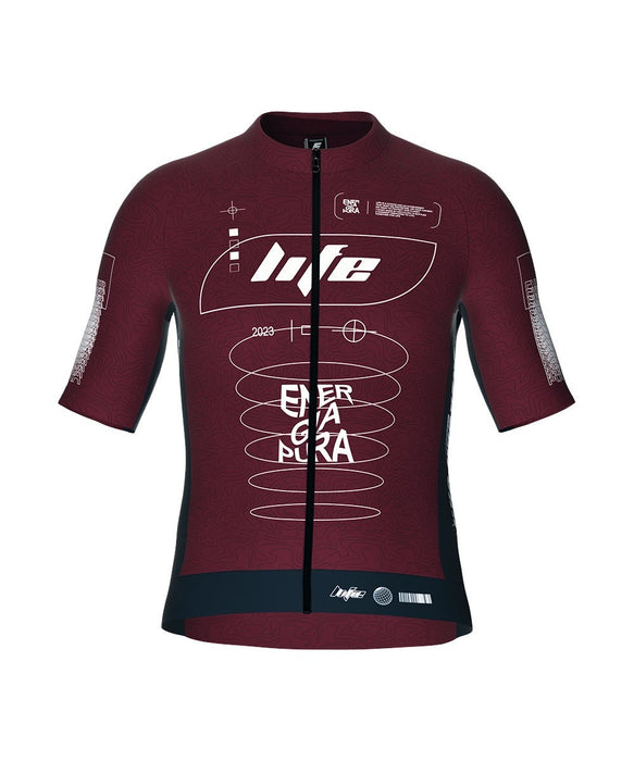 Energiapura Radtrikot Idea Bordeaux