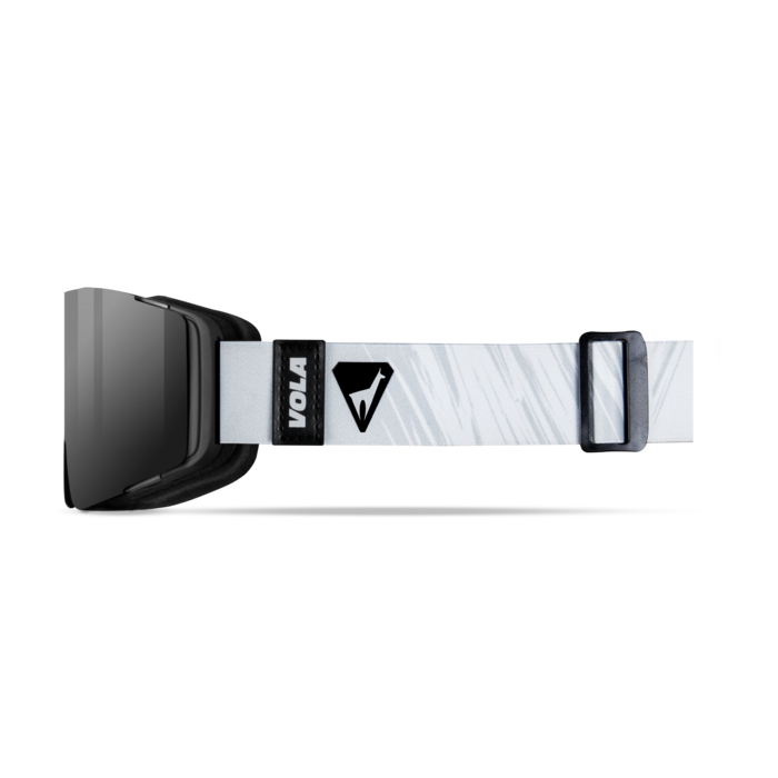 Mini Hypnotic Goggle White zijkant
