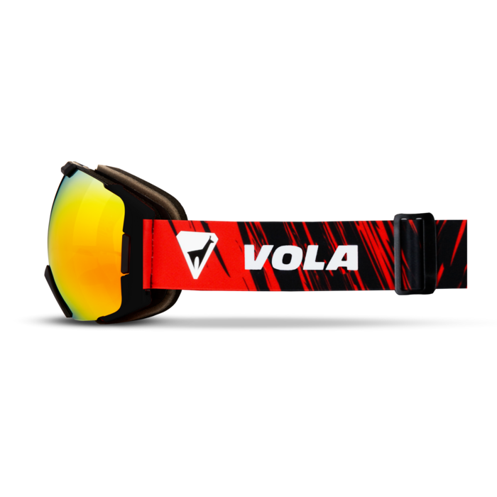 Fast Goggle Red zijkant
