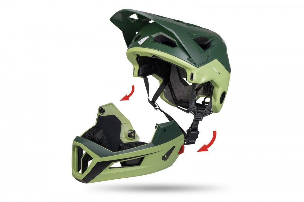 MTB DEFCON TWO HELM GRÜN