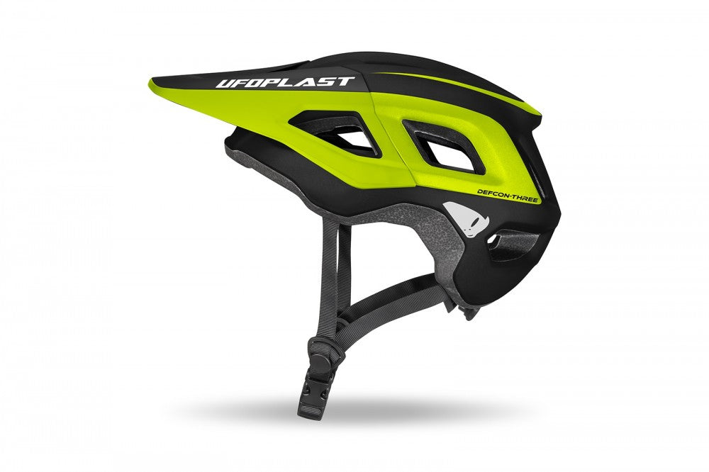 DEFCON THREE MOUNTAINBIKE-HELM SCHWARZ UND NEONGELB