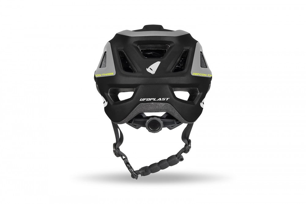 DEFCON THREE MOUNTAINBIKE-HELM SCHWARZ UND GRAU