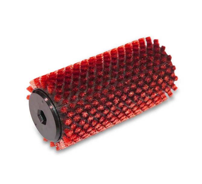 Hard red nylon performance rotor brush